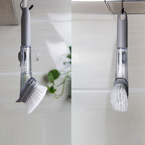 Escova de Limpeza com Dispensador de Líquido Automático