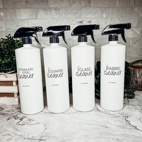 Frasco de Limpeza 32oz com Doseador Spray