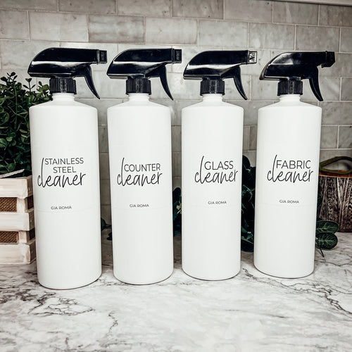 Frasco de Limpeza 32oz com Doseador Spray