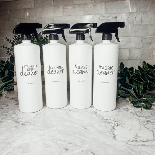 Frasco de Limpeza 32oz com Doseador Spray