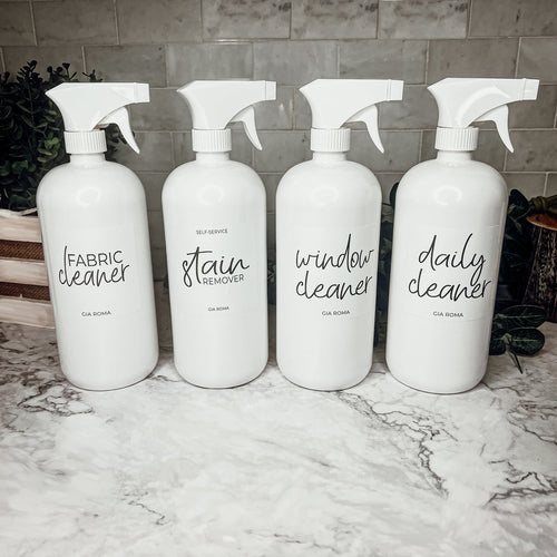 Frasco de Limpeza 32oz com Doseador Spray