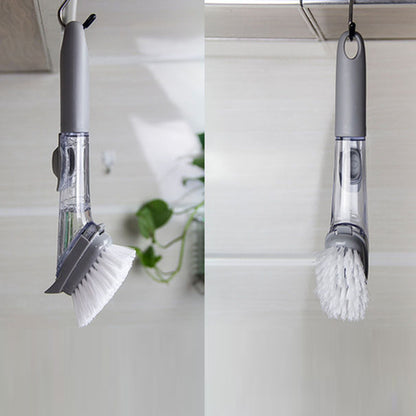 Escova de Limpeza com Dispensador de Líquido Automático