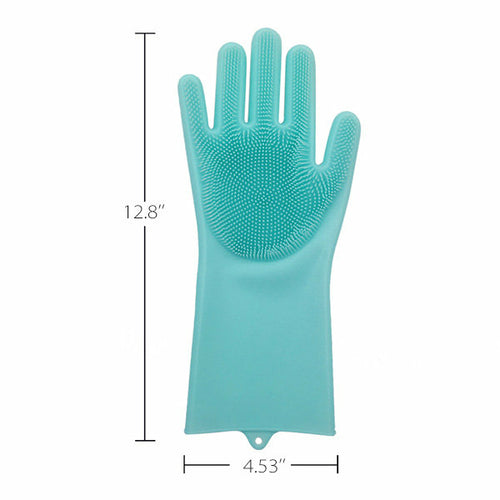 Luvas de Silicone para Limpeza da Cozinha